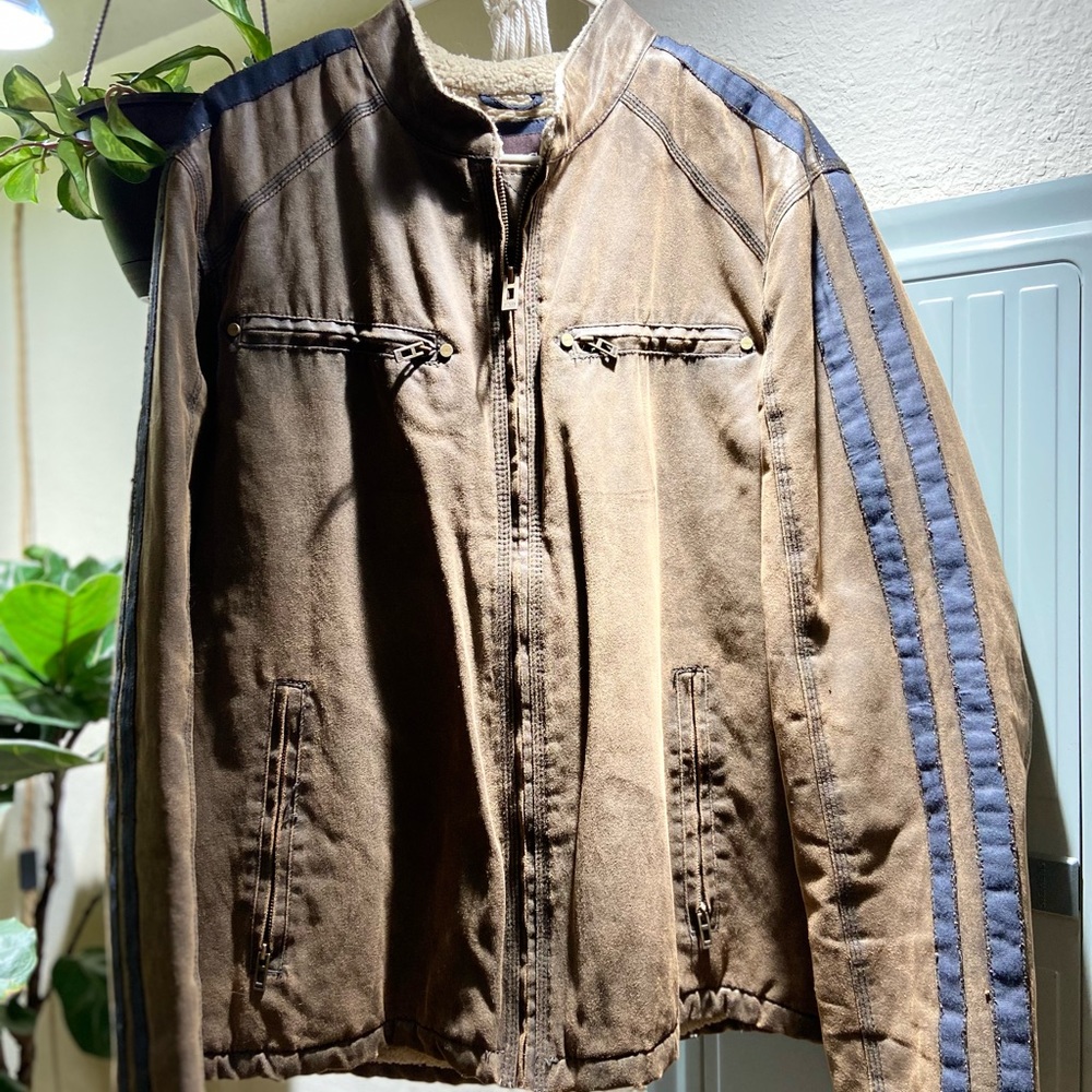 Vintage Guess Leather Jacket